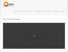 Tablet Screenshot of consol-do.de
